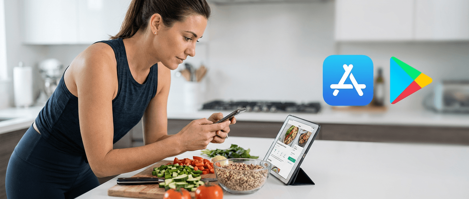 Helfi iOS and Android apps coming soon banner