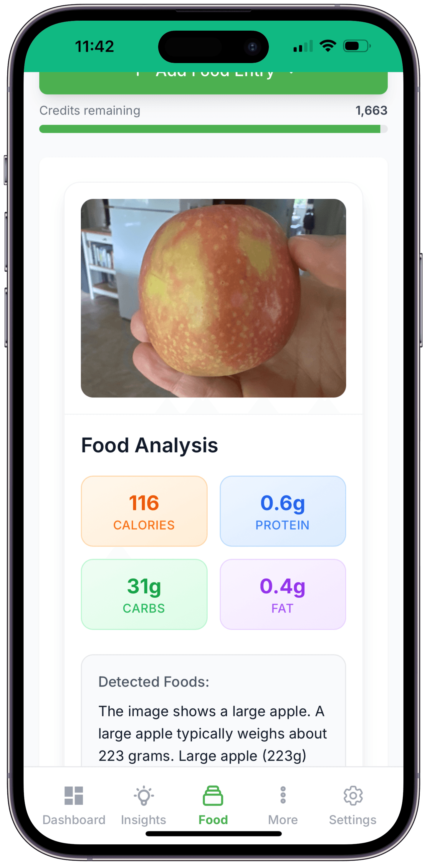 Helfi FOOD ANALYSIS